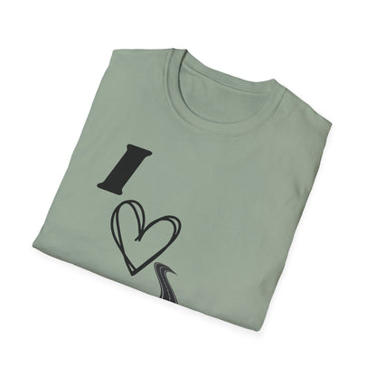 I Love Road Dome Unisex Softstyle T-Shirt