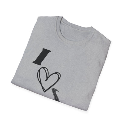 I Love Road Dome Unisex Softstyle T-Shirt