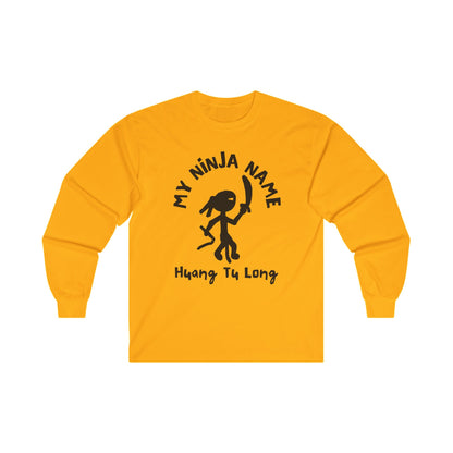 Wang Too Long My Ninja Name Unisex Ultra Cotton Long Sleeve Tee