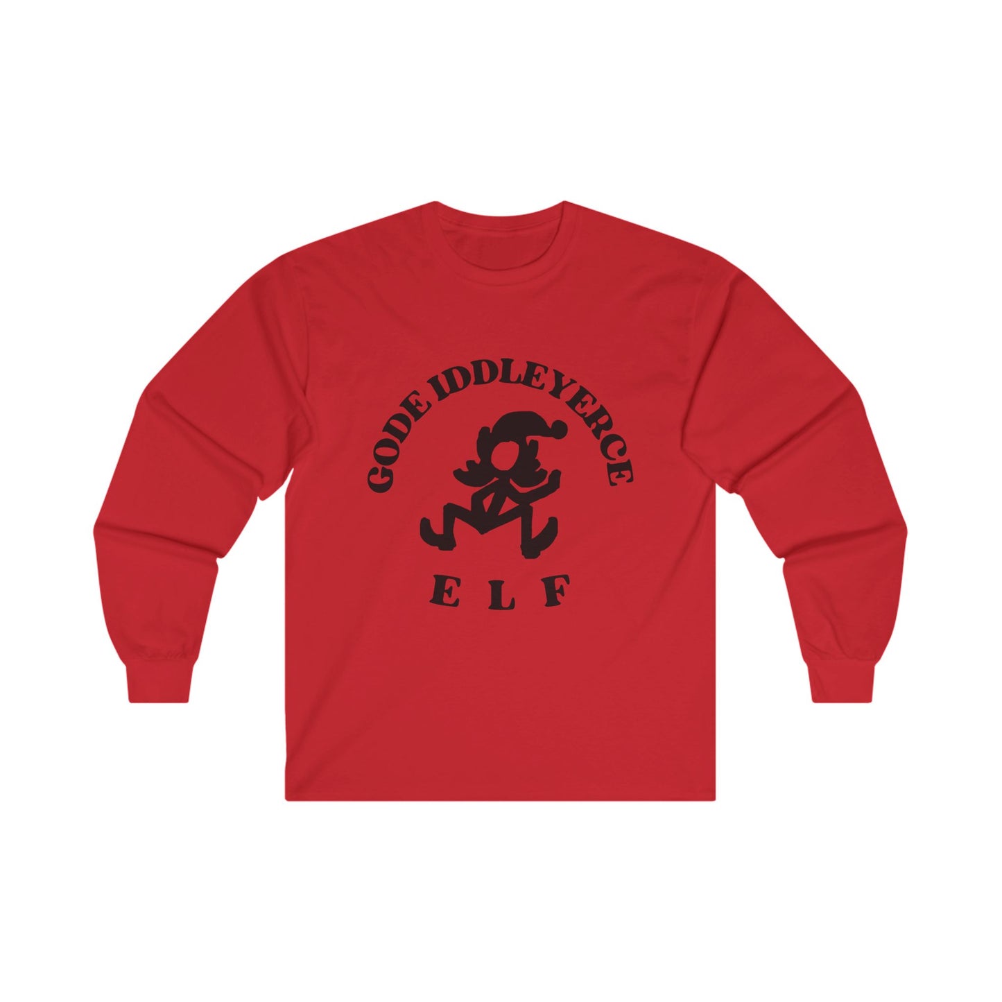 Gode Iddleyerce Elf Unisex Ultra Cotton Long Sleeve Tee