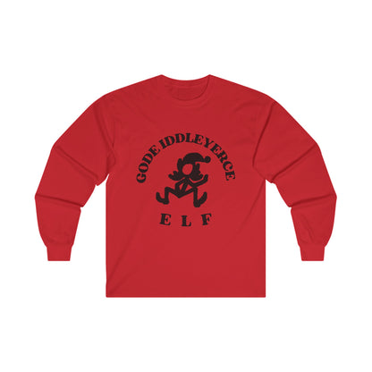 Gode Iddleyerce Elf Unisex Ultra Cotton Long Sleeve Tee