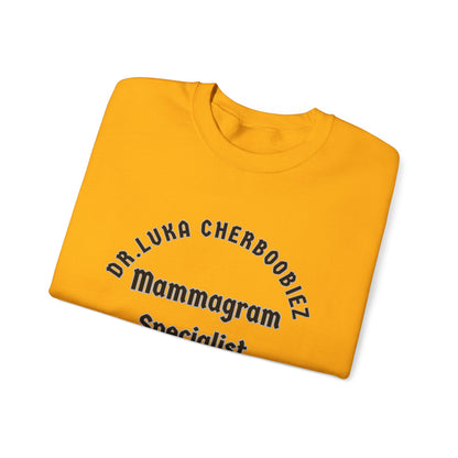 Dr. Luka Cherboobiez Unisex Heavy Blend™ Crewneck Sweatshirt