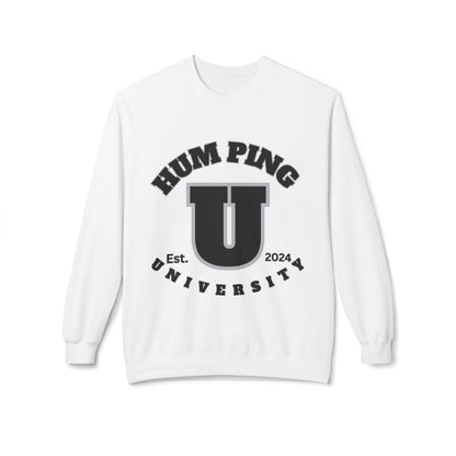 Hum Ping U Screwniversity Unisex Midweight Softstyle Fleece Crewneck Sweatshirt