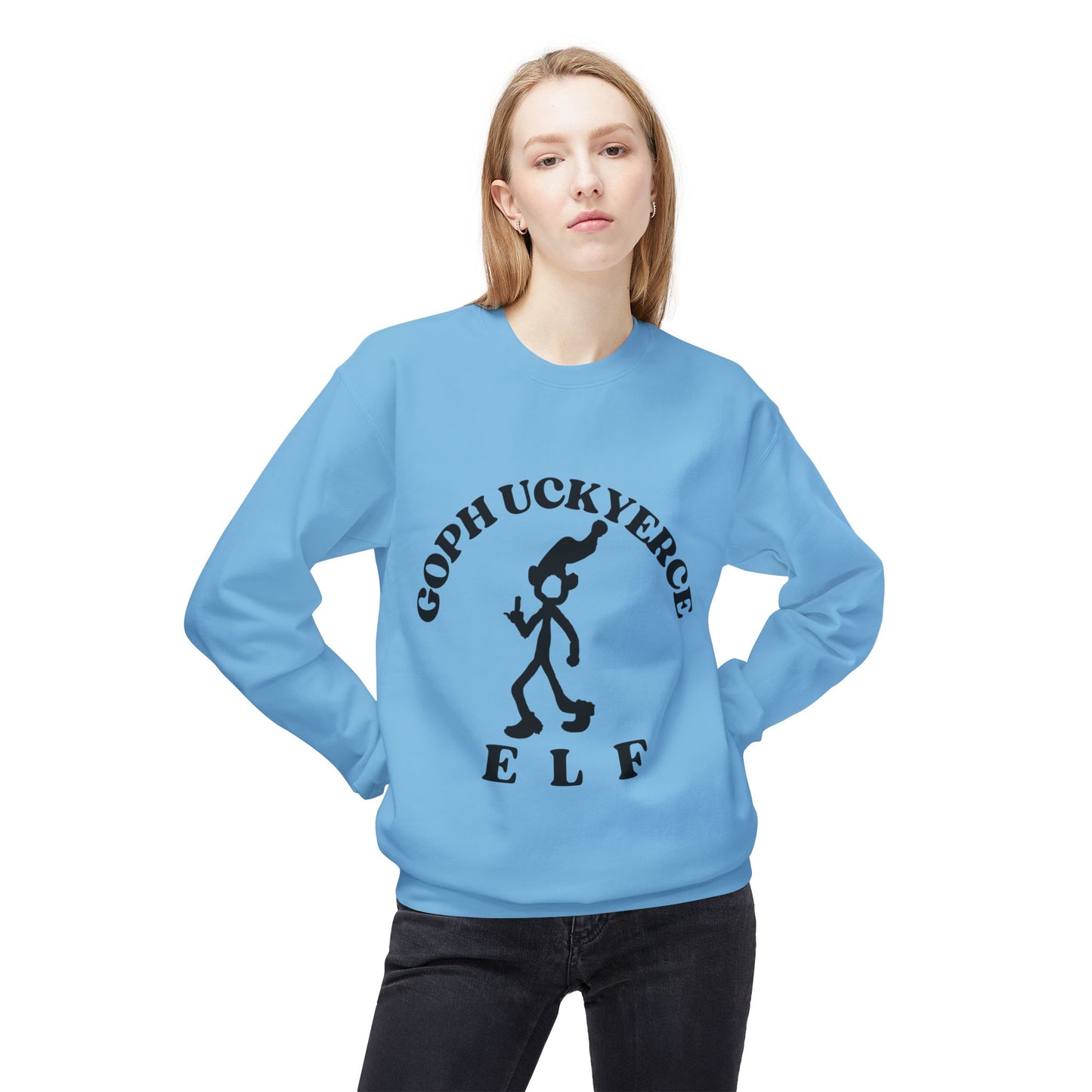 EB150 Unisex Midweight Softstyle Fleece Crewneck Sweatshirt