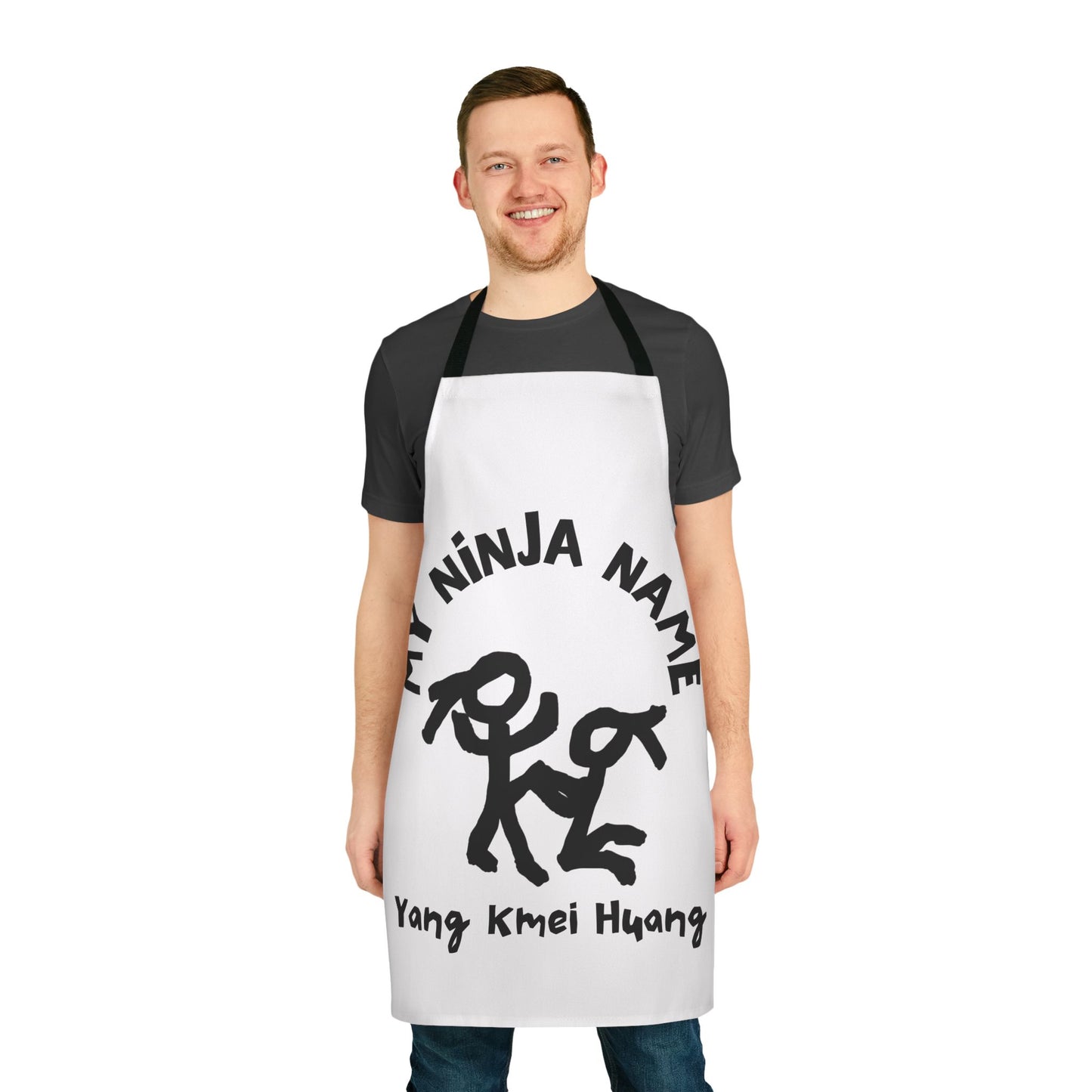 NJ202 Ninja Apron, 5-Color Straps (AOP)