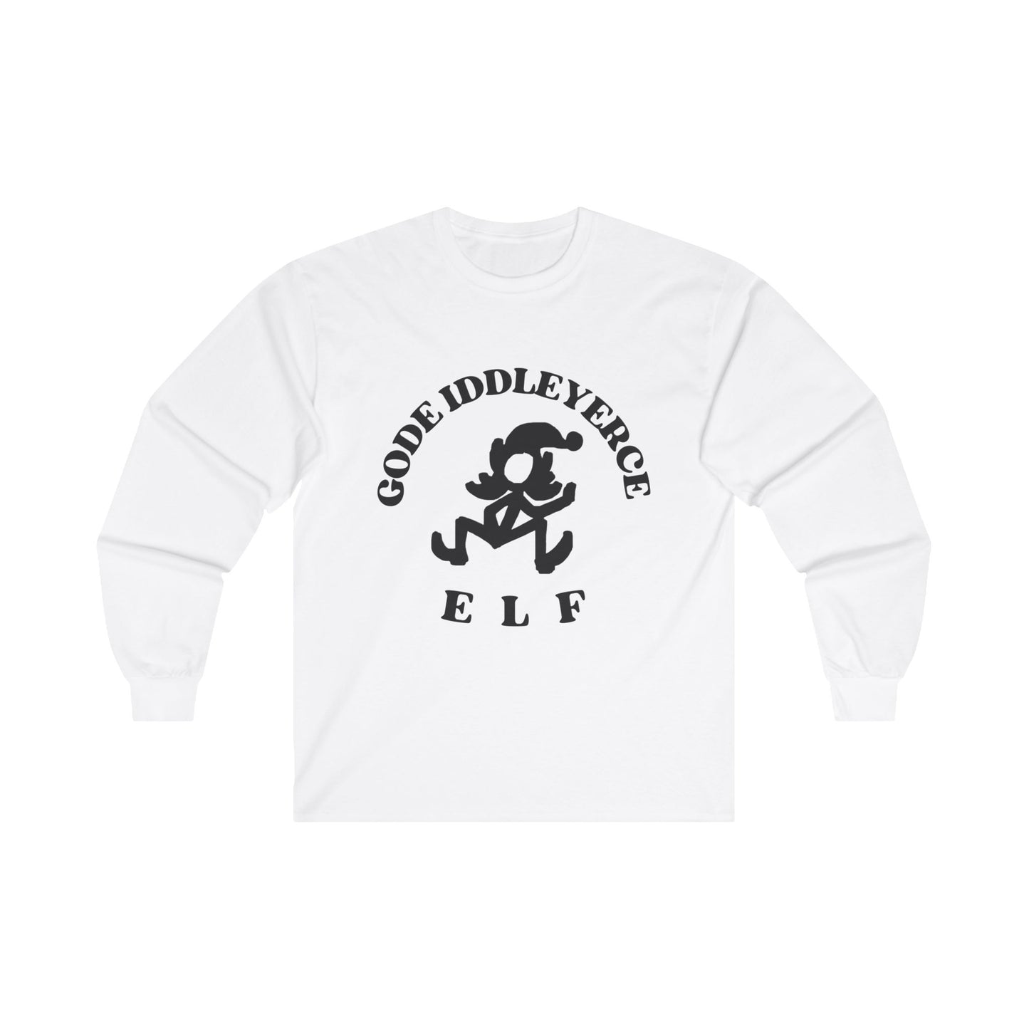 Gode Iddleyerce Elf Unisex Ultra Cotton Long Sleeve Tee