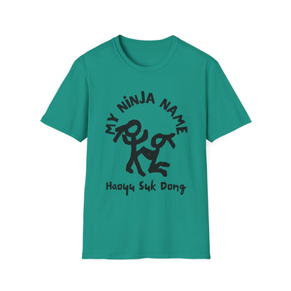 Yank My Wang My Ninja Name Unisex Softstyle T-Shirt