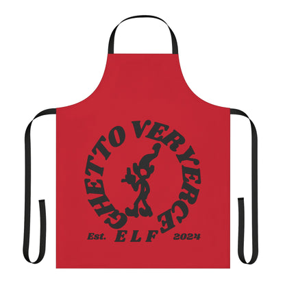 Ghetto Veryerce Elf EB140 Apron Original Vicious Van Goph Design featuring yerce Elves