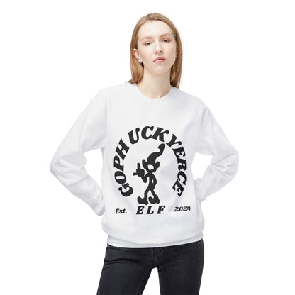 Goph Uckyerce Elf Unisex Midweight Softstyle Fleece Crewneck Sweatshirt