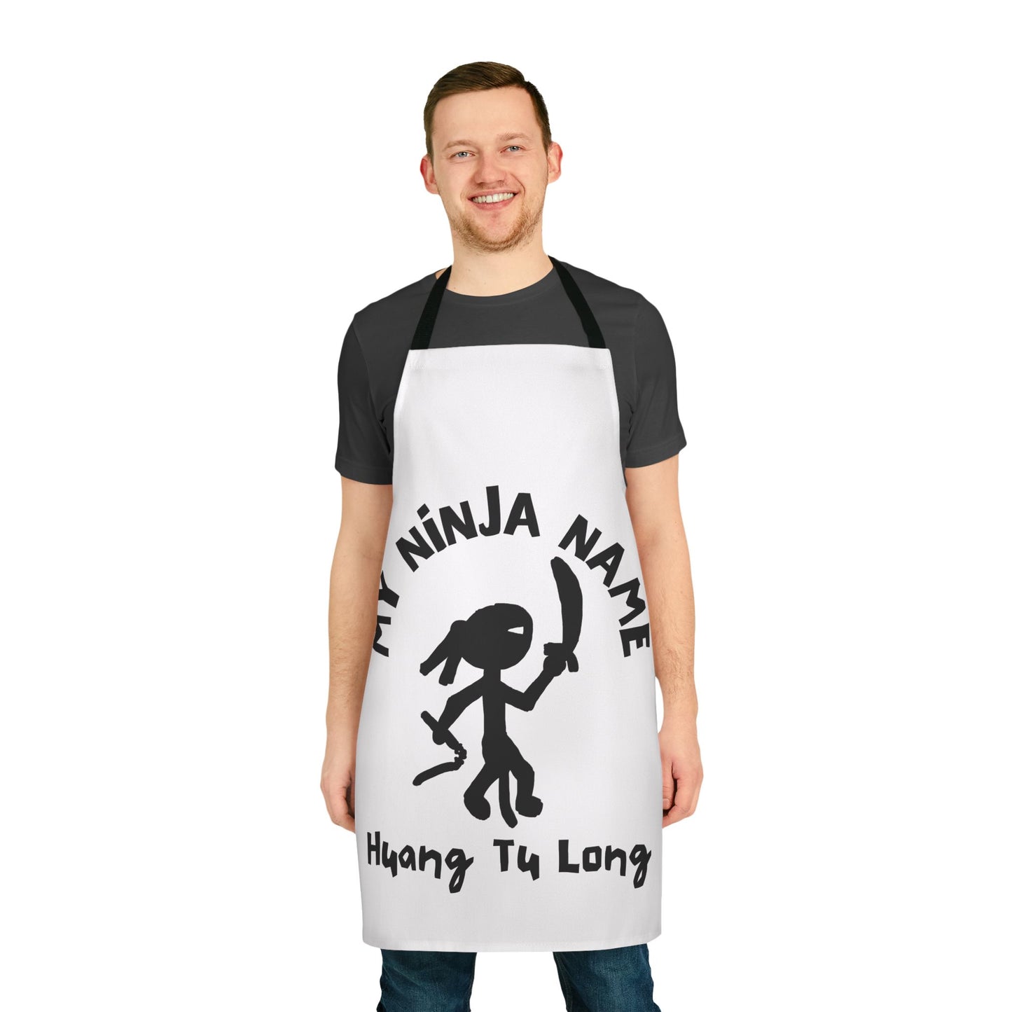 NJ201 Ninja Apron, 5-Color Straps (AOP)