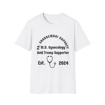 Dr. Grabbembai Dapoozy Unisex Softstyle T-Shirt