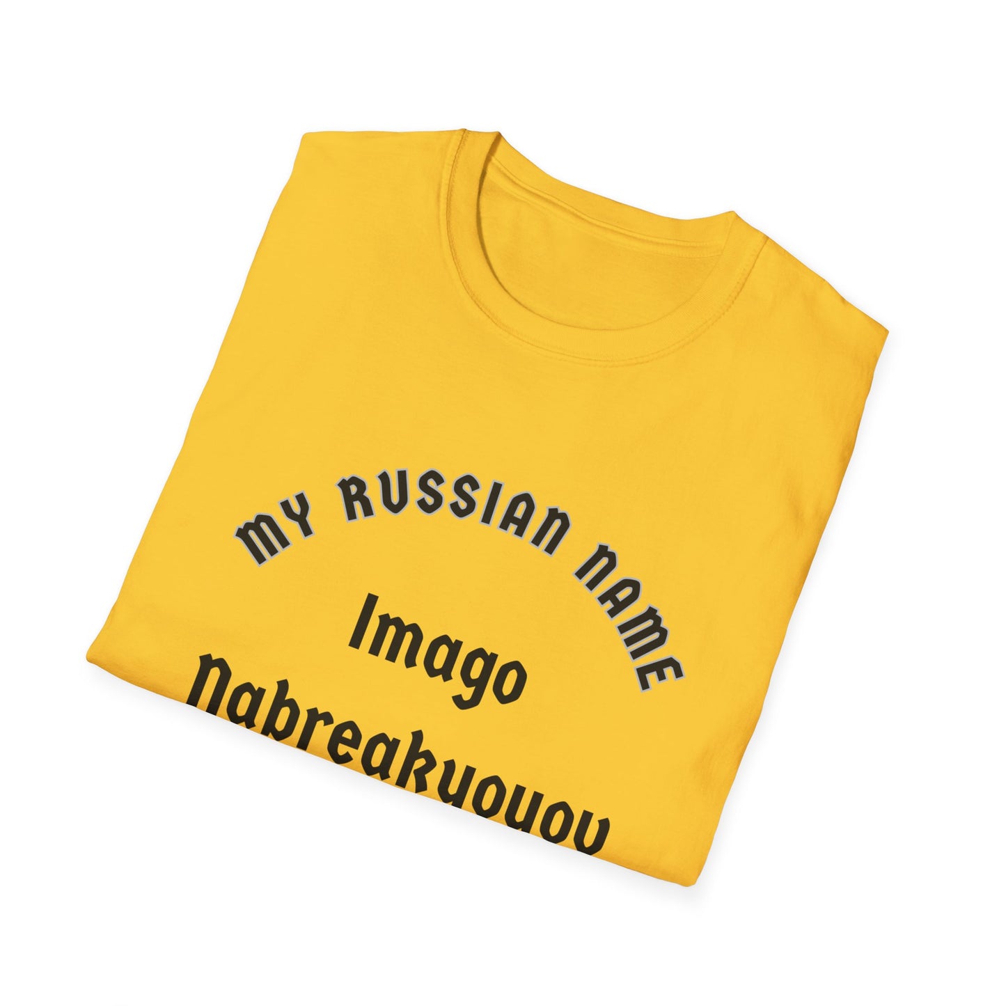 RU358 Unisex Softstyle T-Shirt