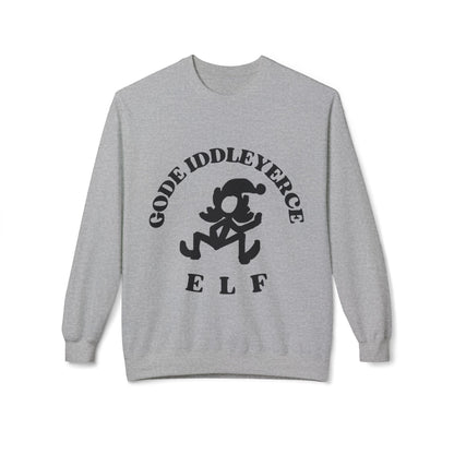 Gode Iddleyerce Elf Unisex Midweight Softstyle Fleece Crewneck Sweatshirt