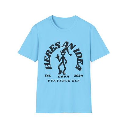 Goph Uckyerce Elf Idea Unisex Softstyle T-Shirt