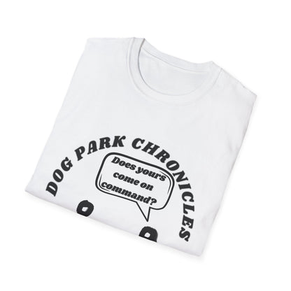 Dog Park Come on Command Unisex Softstyle T-Shirt