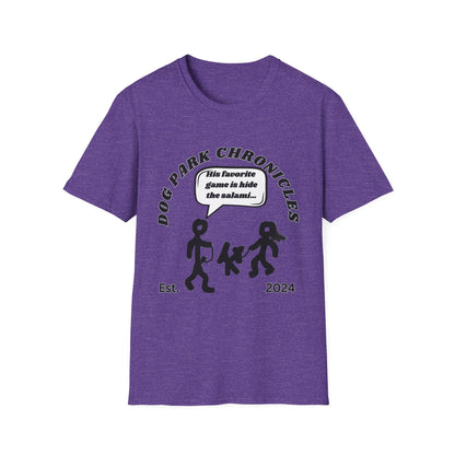 Dog Park Hide The Salami Unisex Softstyle T-Shirt