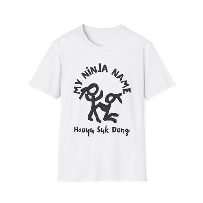 Yank My Wang My Ninja Name Unisex Softstyle T-Shirt