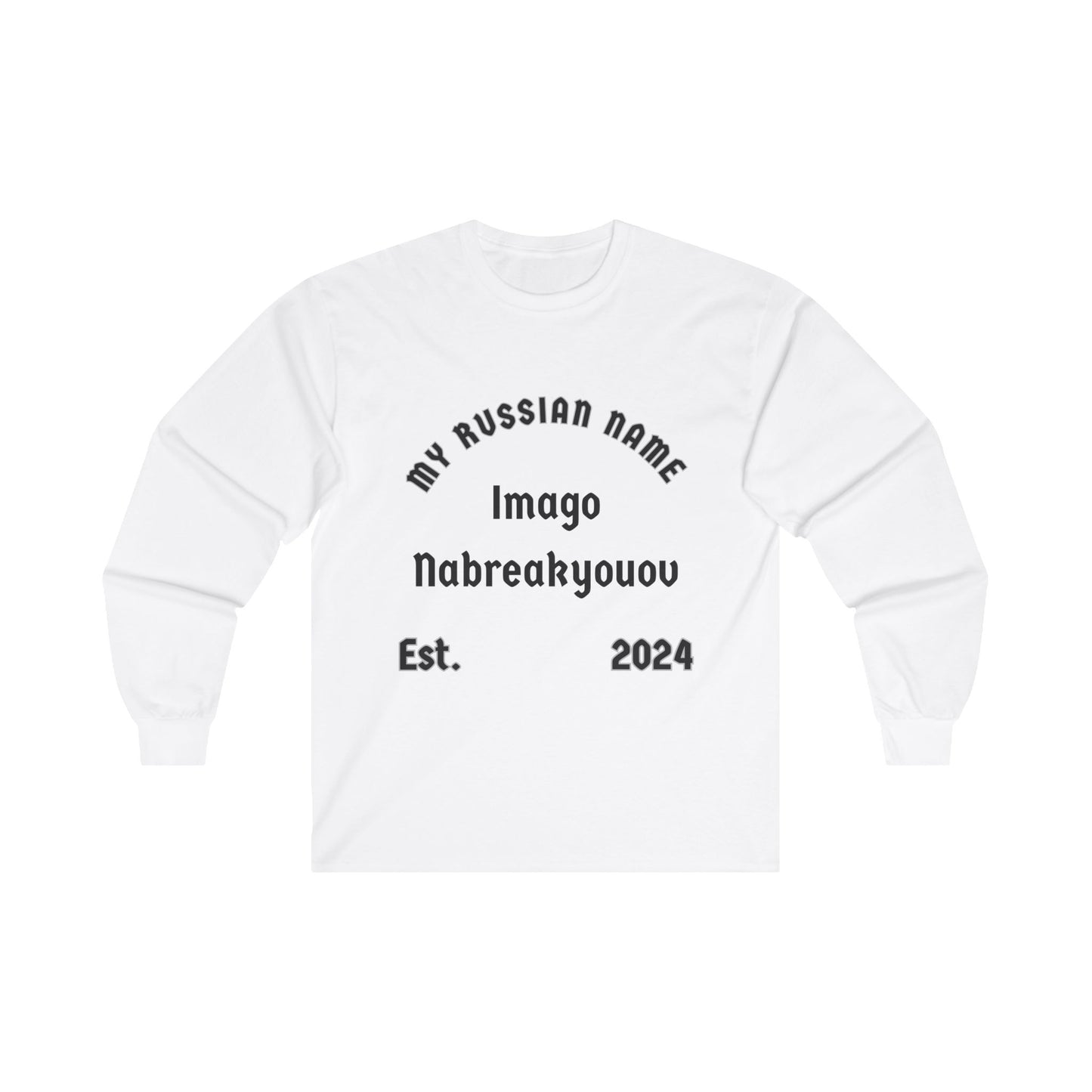 RU358 Unisex Ultra Cotton Long Sleeve Tee