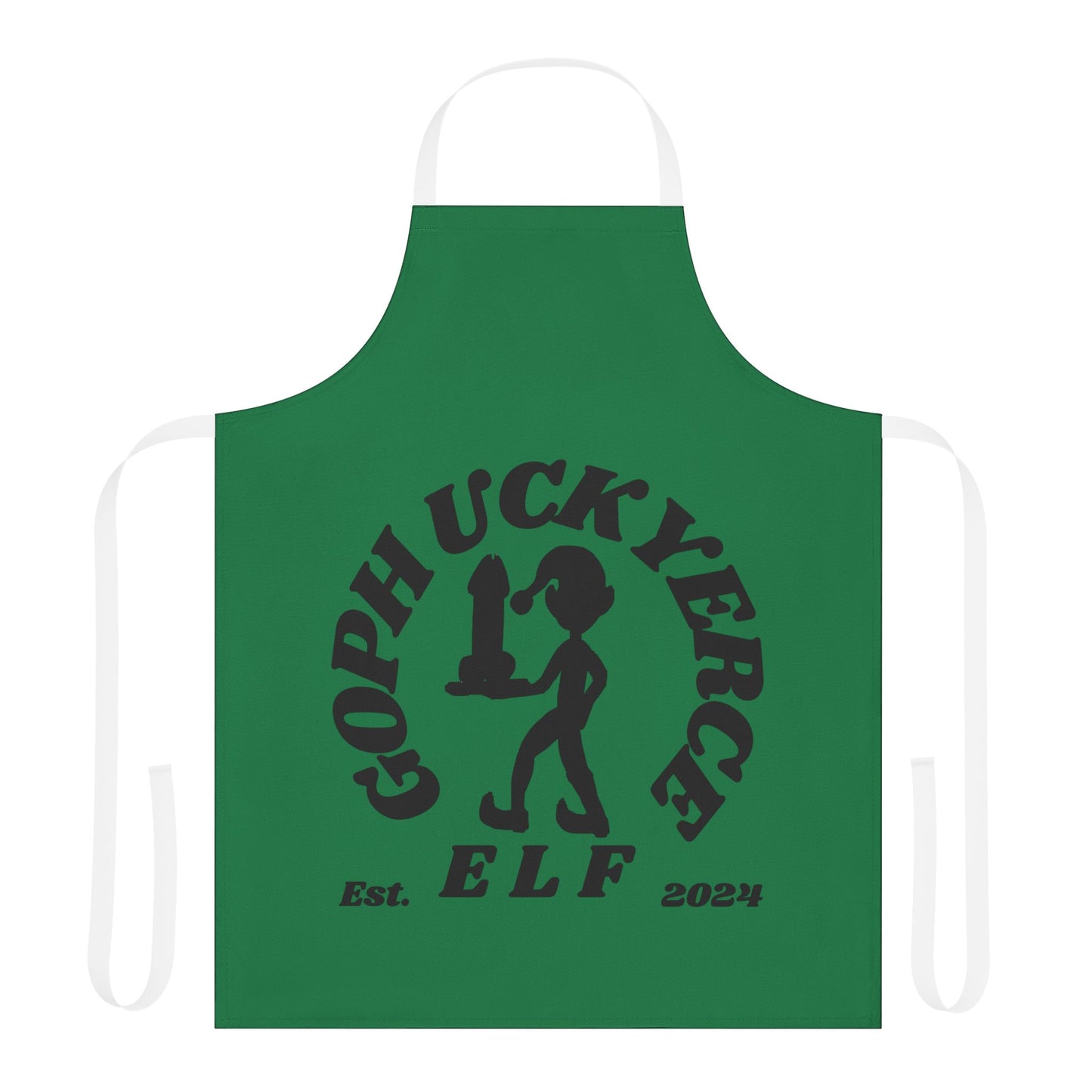 EB143 Apron  Original Vicious Van Goph Design featuring Yerce Elves