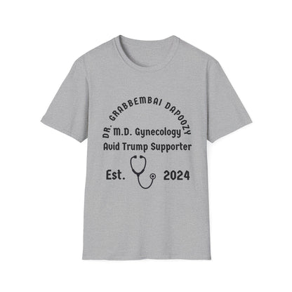 Dr. Grabbembai Dapoozy Unisex Softstyle T-Shirt