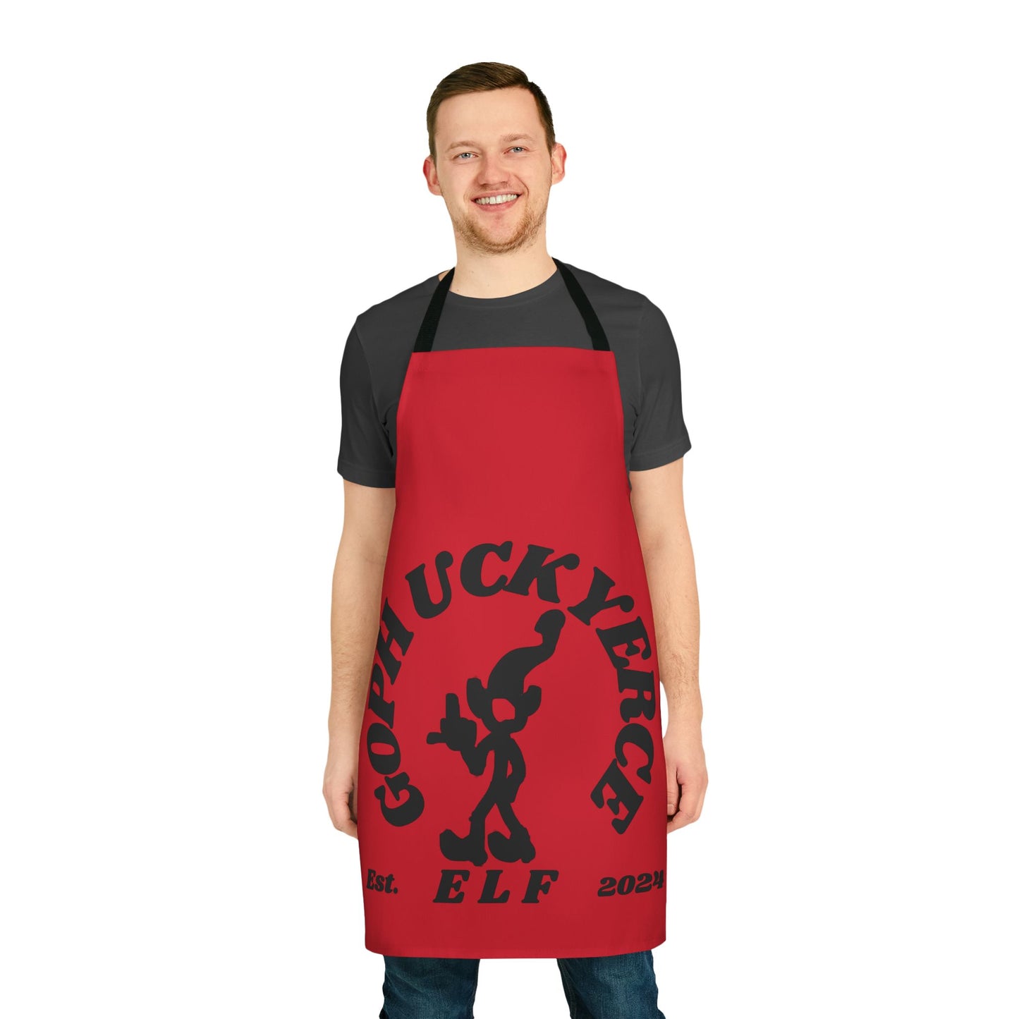 EB 130 Apron Original Vicious Van Goph Design featuring Yerce Elves