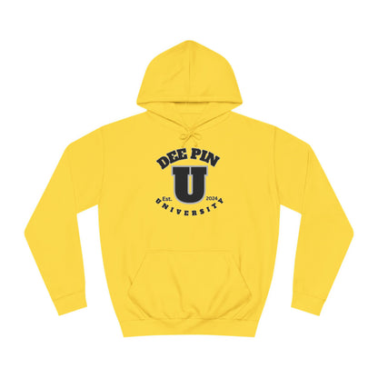 Dee Pin U Screwniversity Unisex College Hoodie