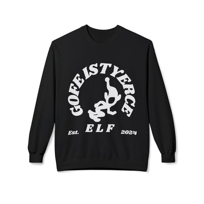 Gofe Istyerce Elf Unisex Midweight Softstyle Fleece Crewneck Sweatshirt