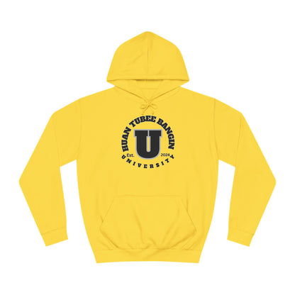 Huan Tubee Bangin U Screwniversity Unisex College Hoodie