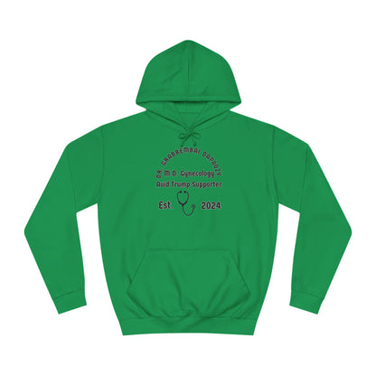 Dr. Grabbembai Dapoozy Unisex College Hoodie