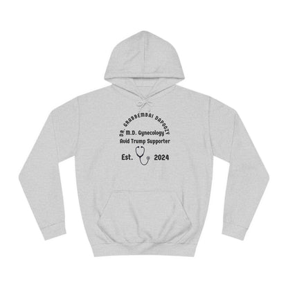 Dr. Grabbembai Dapoozy Unisex College Hoodie