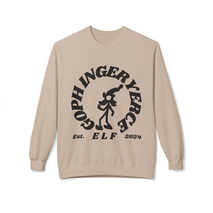 Goph Ingeryerce Elf  Midweight Softstyle Fleece Crewneck Sweatshirt