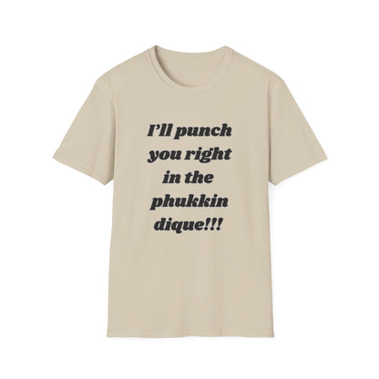 Punch In The Dique Unisex Softstyle T-Shirt