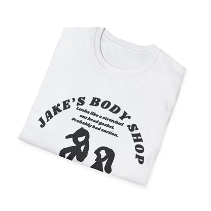 Jake's Body Shop Head Gasket Unisex Softstyle T-Shirt