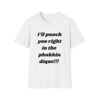 Punch In The Dique Unisex Softstyle T-Shirt