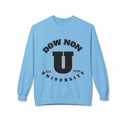 Dow Non U Screwniversity Unisex Midweight Softstyle Fleece Crewneck Sweatshirt