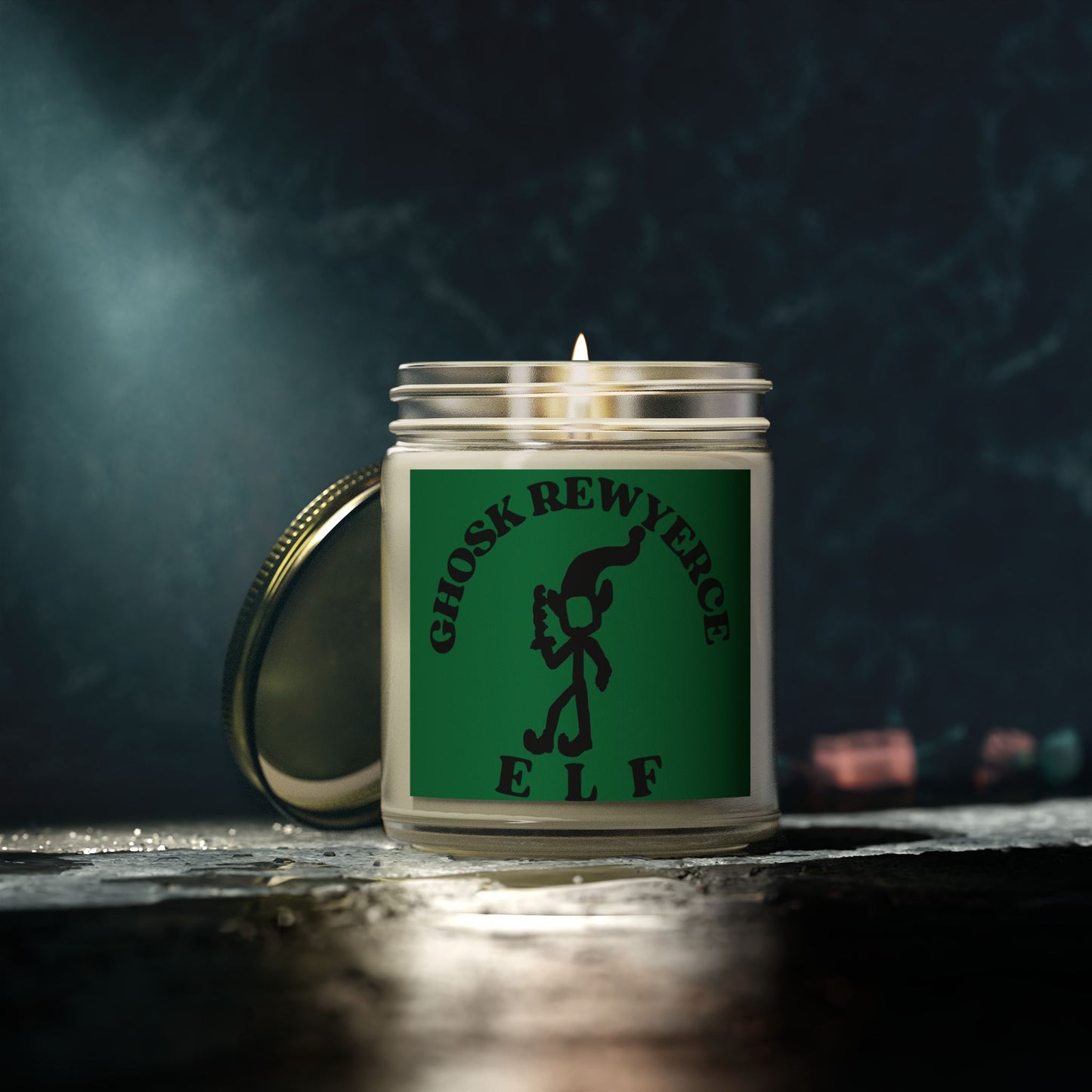 Elf Candle EB153 Scented Coconut Apricot Candles 4oz