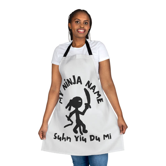 NJ199 Ninja Apron, 5-Color Straps (AOP)