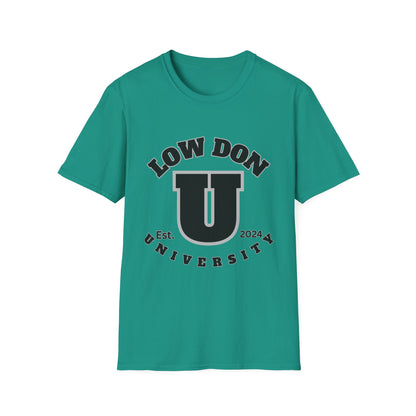 Low Don U Screwniversity Unisex Softstyle T-Shirt