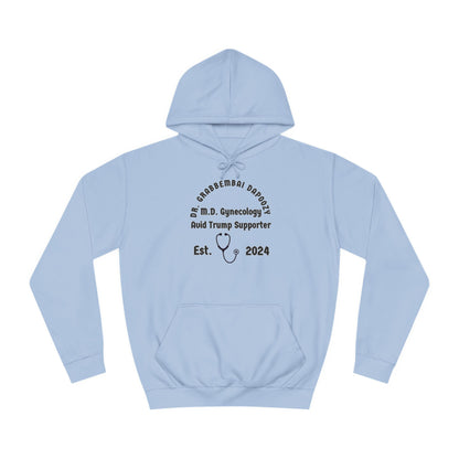 Dr. Grabbembai Dapoozy Unisex College Hoodie