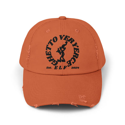 Ghetto Veryerce Elf Unisex Distressed Cap