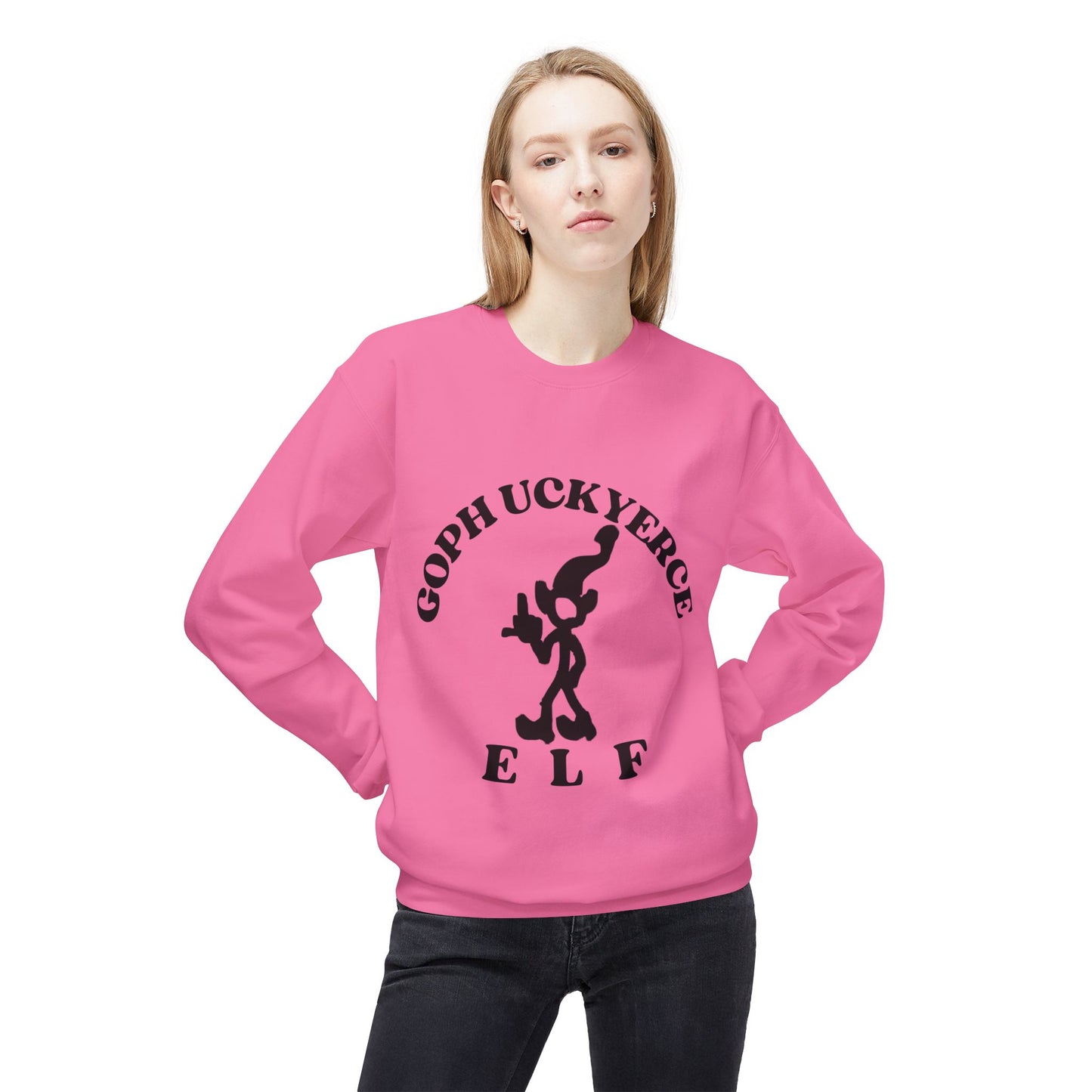 EB149 Unisex Midweight Softstyle Fleece Crewneck Sweatshirt