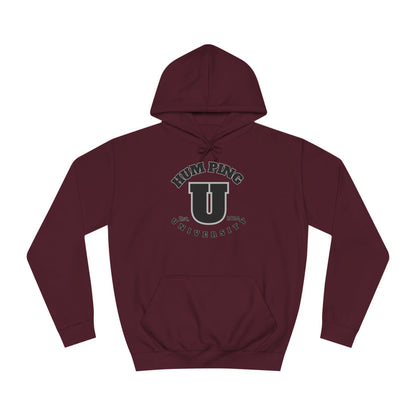 Hum Ping U Screwniversity Unisex College Hoodie