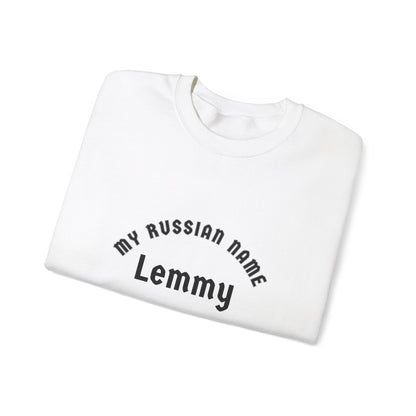 Let Me Stick It In My Russian Name Unisex Heavy Blend™ Crewneck Sweatshirt