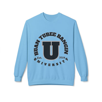 Huan Tubee Bangin U Screwniversity Unisex Midweight Softstyle Fleece Crewneck Sweatshirt