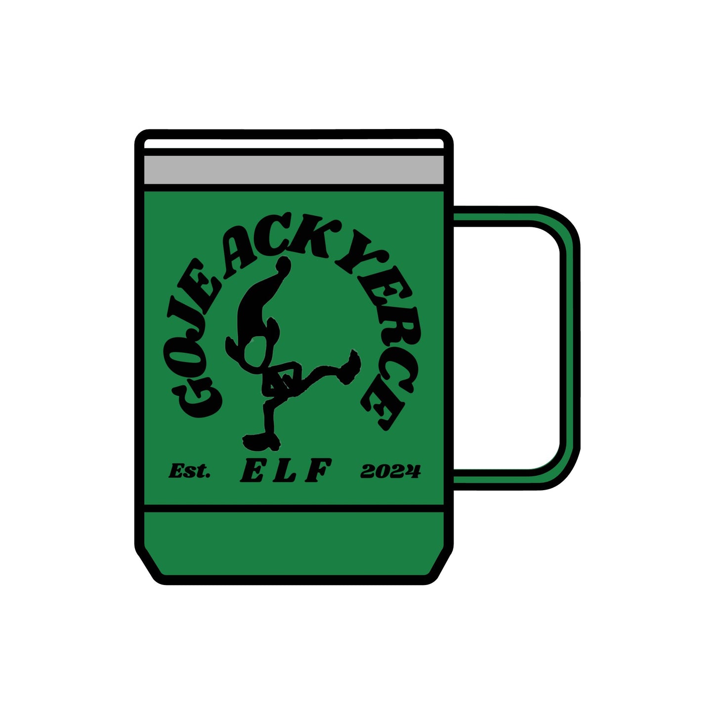 EB132 Elf Coffee Mug Tumbler, 15oz