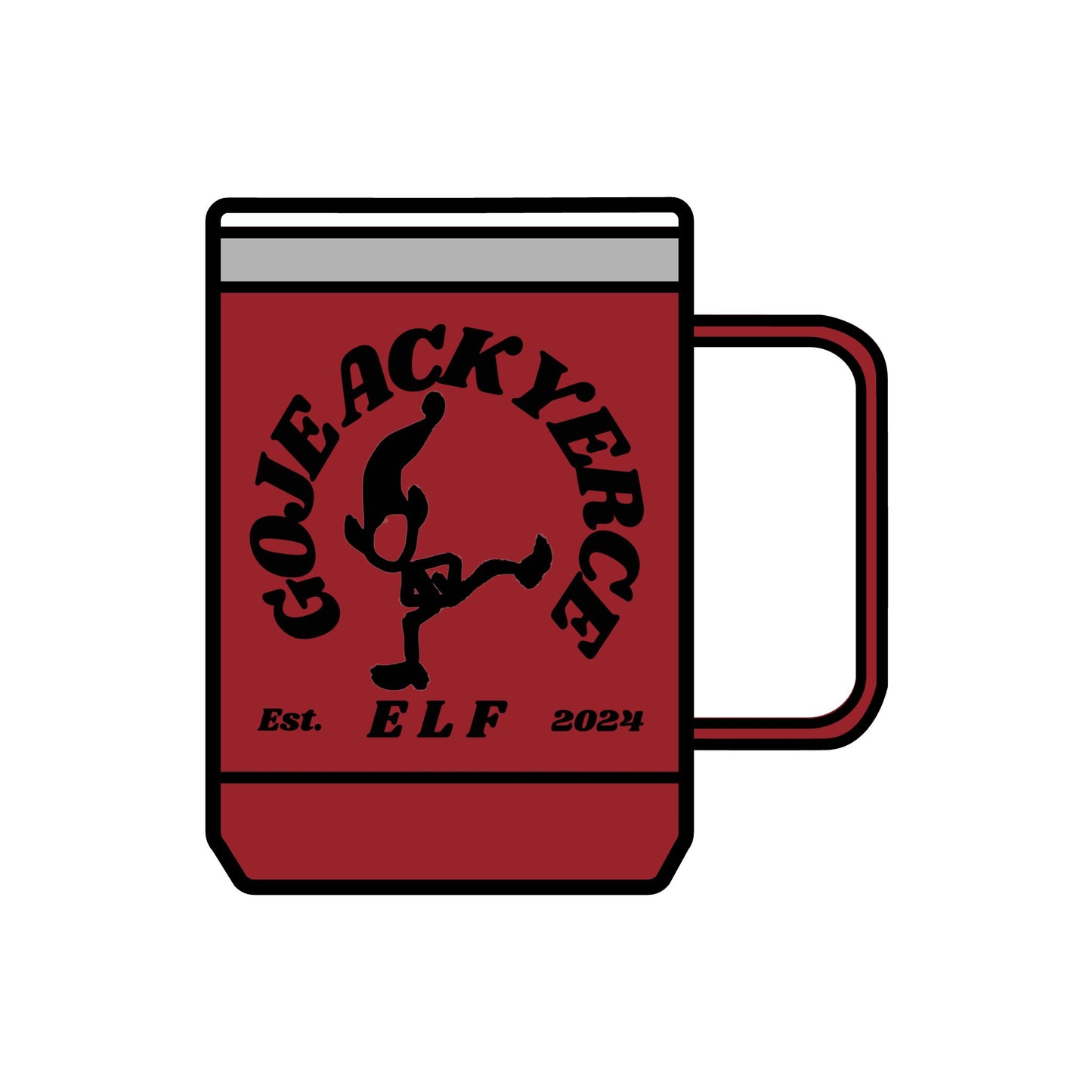 EB132 Elf Coffee Mug Tumbler, 15oz