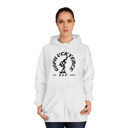 Goph Uckyerce Elf EB130 Unisex College Hoodie