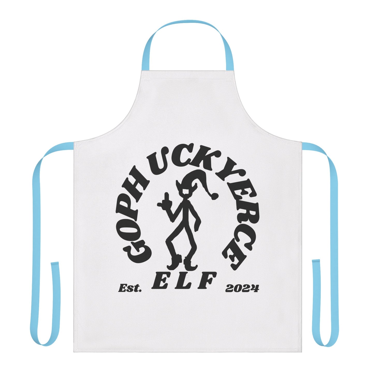 EB142 Elf Apron, 5-Color Straps (AOP)