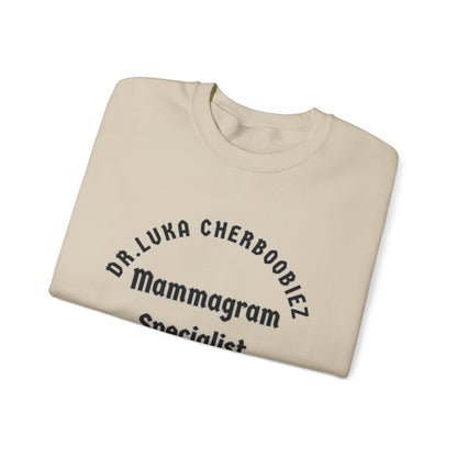 Dr. Luka Cherboobiez Unisex Heavy Blend™ Crewneck Sweatshirt