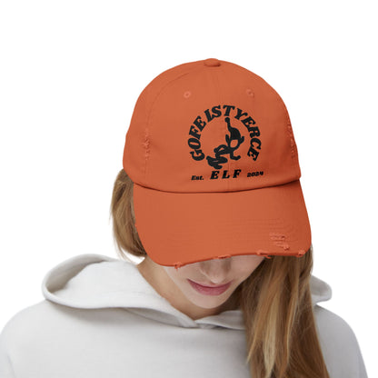 Gofe Istyerce Elf Unisex Distressed Cap